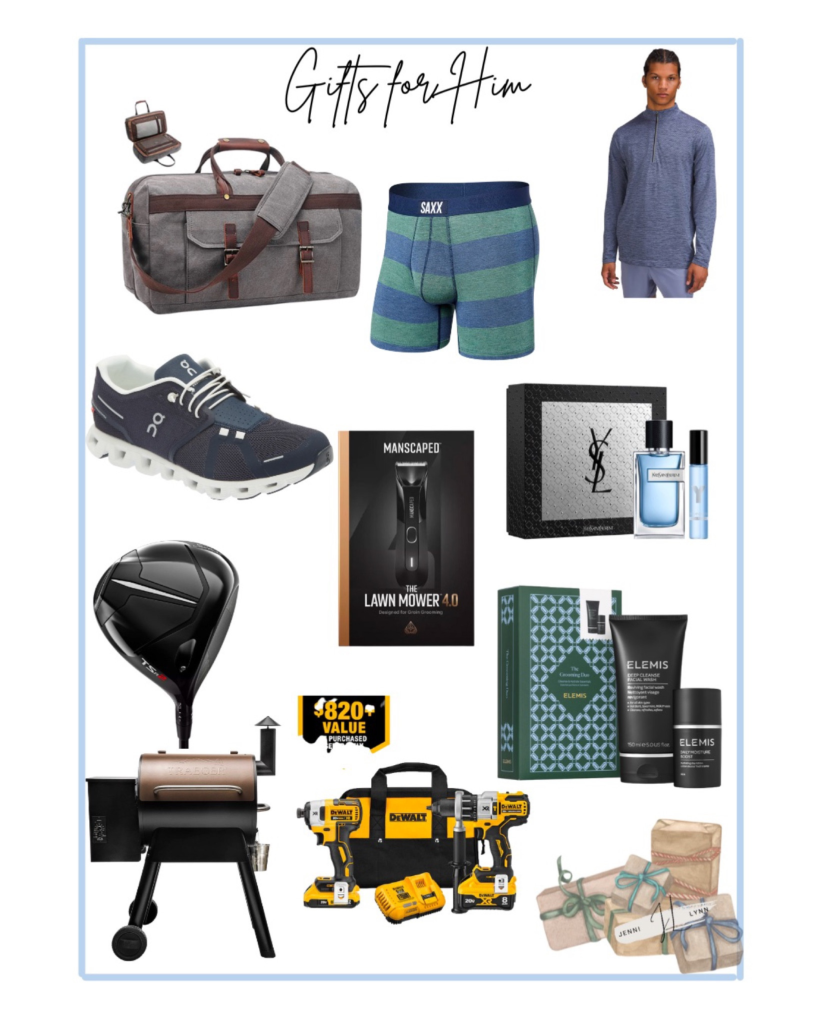 Gifts for him
Gifts for dad; brother, husband, son

#LTKGiftGuide #LTKHoliday #LTKmens