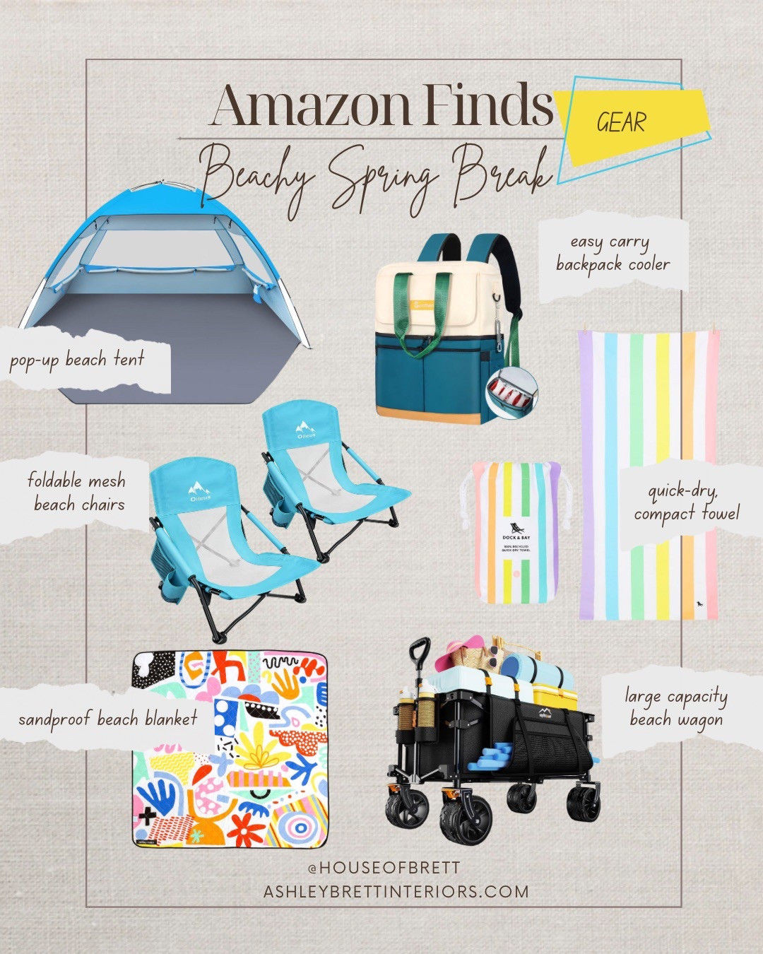 Spring break is upon us and I bet there will be a lot of beach goers! Sharing some great gear finds!

#LTKSeasonal #LTKFamily #LTKTravel