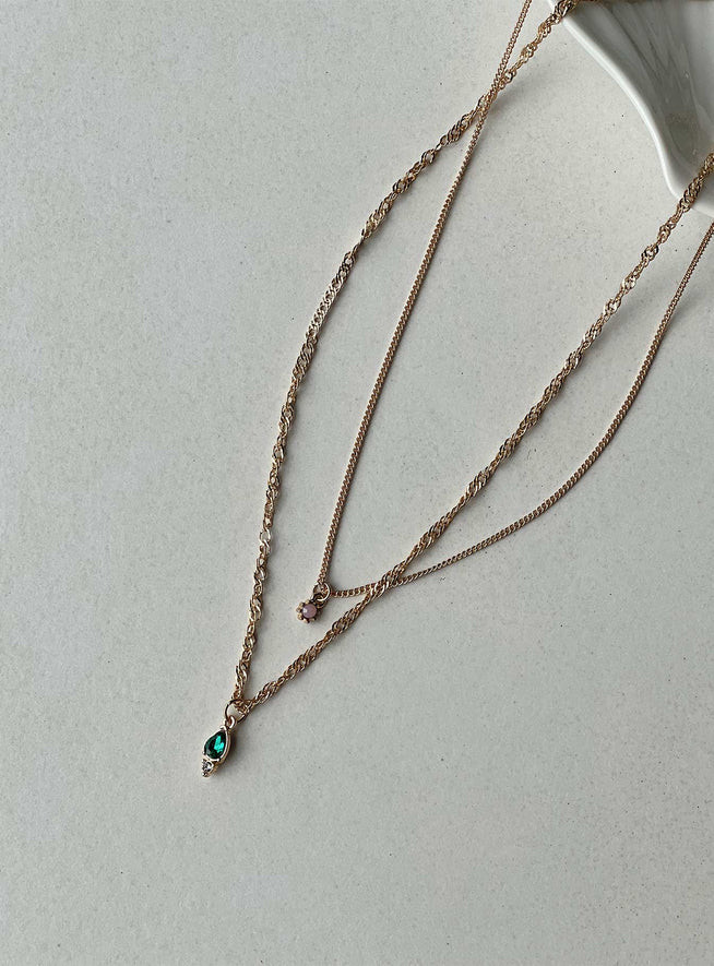 Rosen Necklace Pack Gold | Princess Polly US