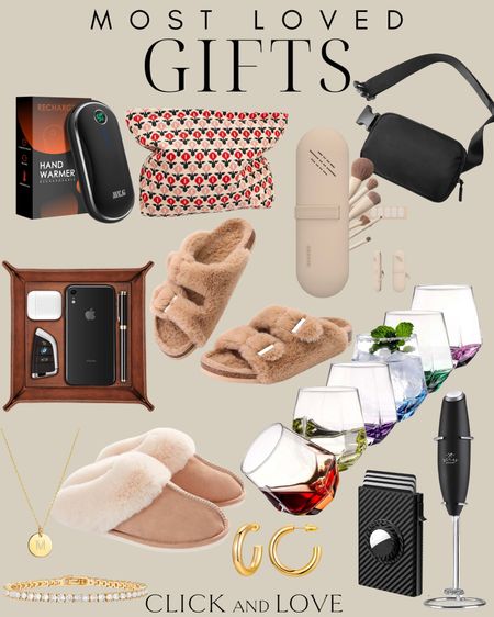 Most loved gifts from last week! Lots of great options if you need a fresh idea for him or for her. All from Amazon!

Amazon, Amazon gifts, gifts for her, gifts for him, Amazon gift guide, under $25, under $50, thin wallet, frother, slippers makeup bag, toiletry bag, rechargeable hand warmer, valet tray, jewelry, gold hoop earrings, initial necklace, tennis bracelet, easy to hold wine glasses, makeup brush set, belt bag

#LTKfindsunder50 #LTKGiftGuide #LTKstyletip