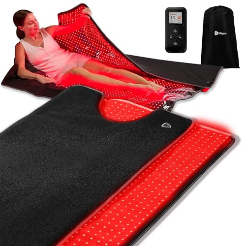 Lifepro Infrared Red Light Therapy for Body Blanket - Lessens Pain, and Enhances Recovery- Whole Body Care Mat with 3 Modes - Uses 660nm & 850nm Wavelengths | Amazon (US)