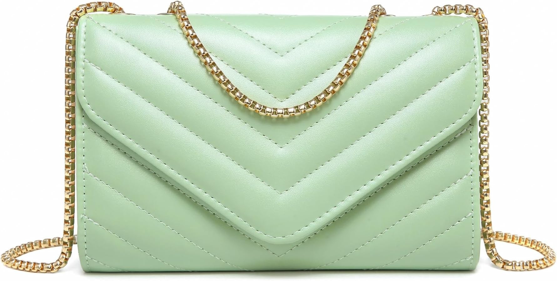 Dasein Women Small Quilted Crossbody Bags Stylish Designer Evening Bag Clutch Purses and Handbags... | Amazon (US)