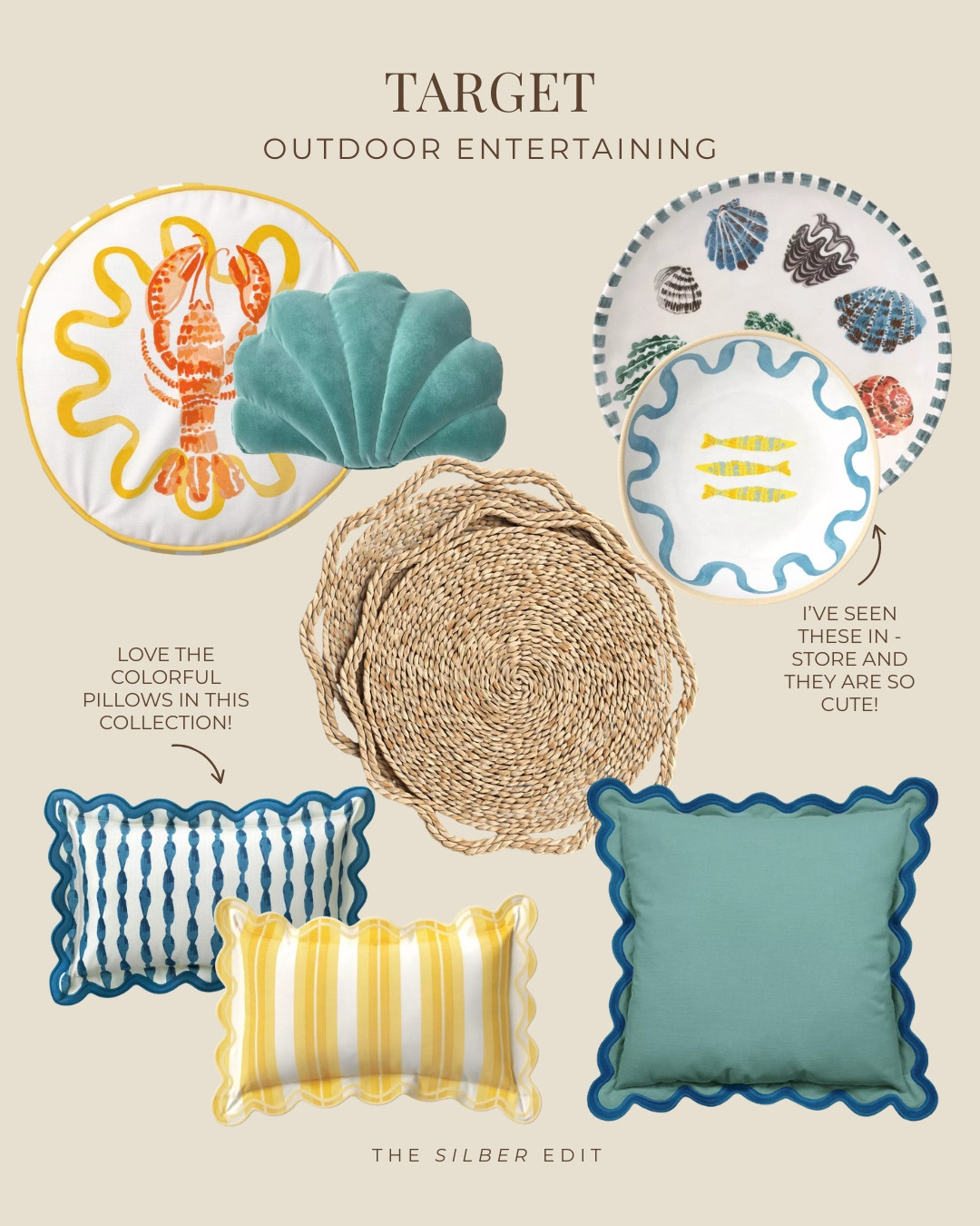 Outdoor entertaining finds at Target – I've seen this collection in store and it's really cute!

outdoor dining, patio decor, pillows, tableware, bright colors, Stefana Silber
 

 #LTKSummerEdit #LTKSeasonal #LTKSaleAlert