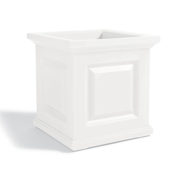 Nantucket Easy-Care Square Planter | Grandin Road | Grandin Road