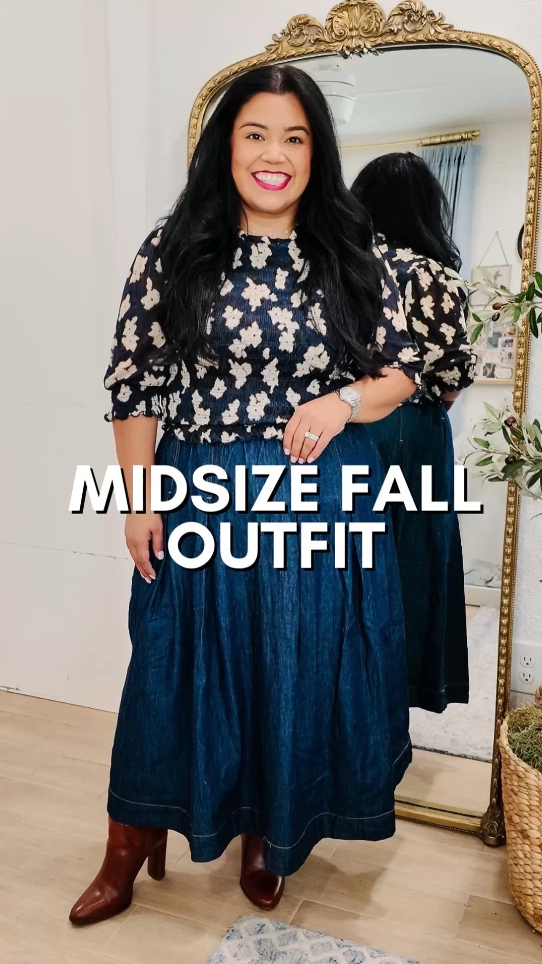 Loving the new arrivals at Walmart. This dress skirt and top is so cute. The length is perfect. I’m 5’1” wearing an a Large for the top and an XL for the skirt.

Denim dress, denim, fall outfit ideas, Walmart fashion, Free Assembly, midsize, plus size, smiles and pearls 

#LTKMidsize #LTKPetite #LTKOver40