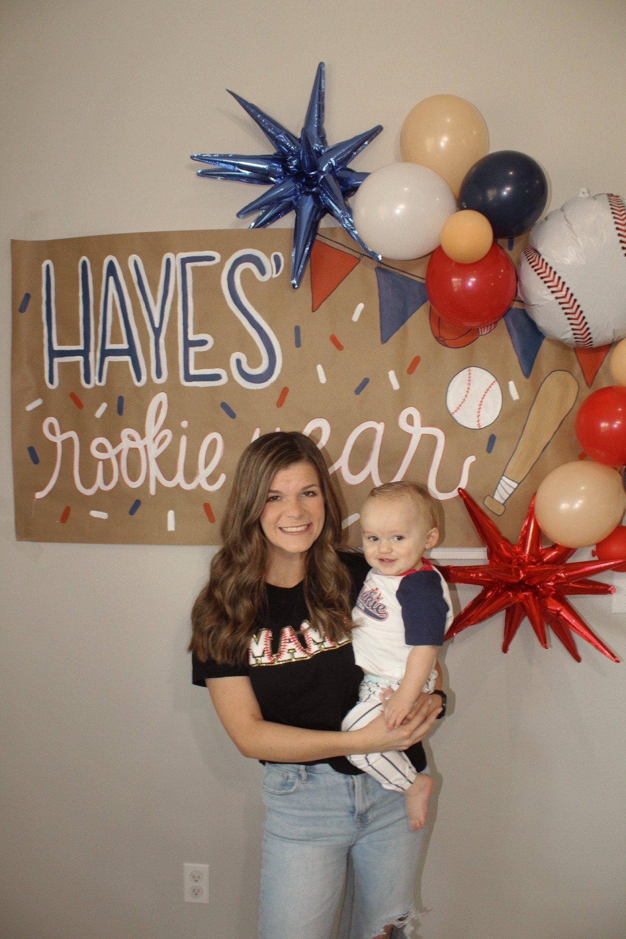 Rookie year baseball themed party #baseballparty #kidsbirthdayparty #firstbirthday 

#LTKKids