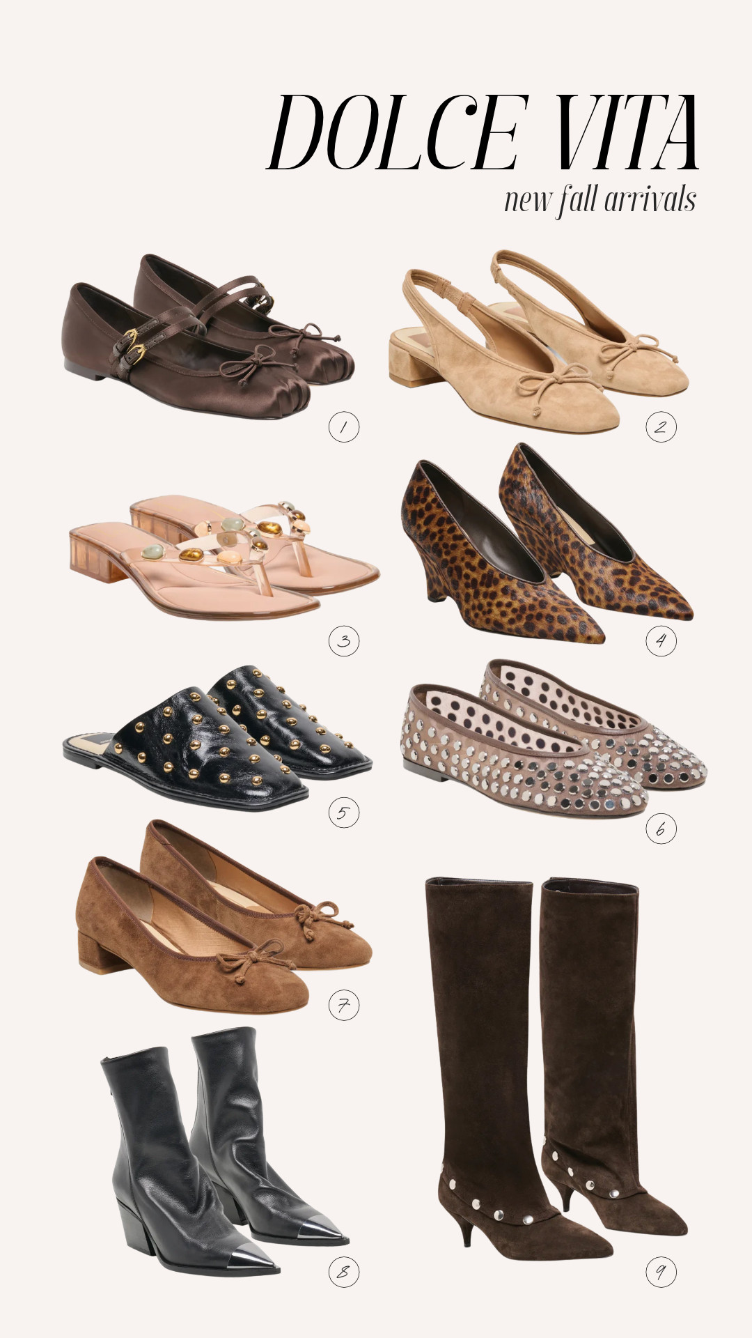 Dolce Vita's new fall shoes are SOO CUTE!! 

 #LTKSeasonal