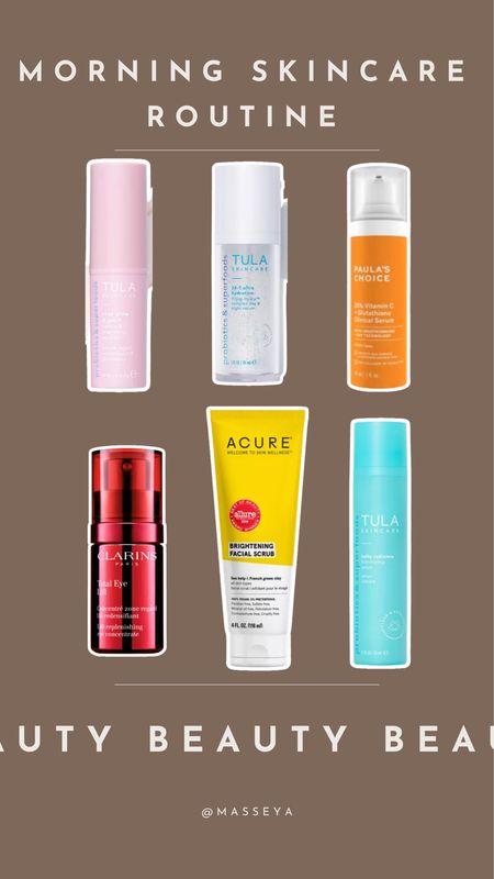 Sharing my morning skincare routine with some of my favorite skincare products! 

Skincare routine, favorite skincare, morning skincare, what I use, tula, Clarins, Acura, beauty routine, spring skincare 


#LTKstyletip #LTKbeauty