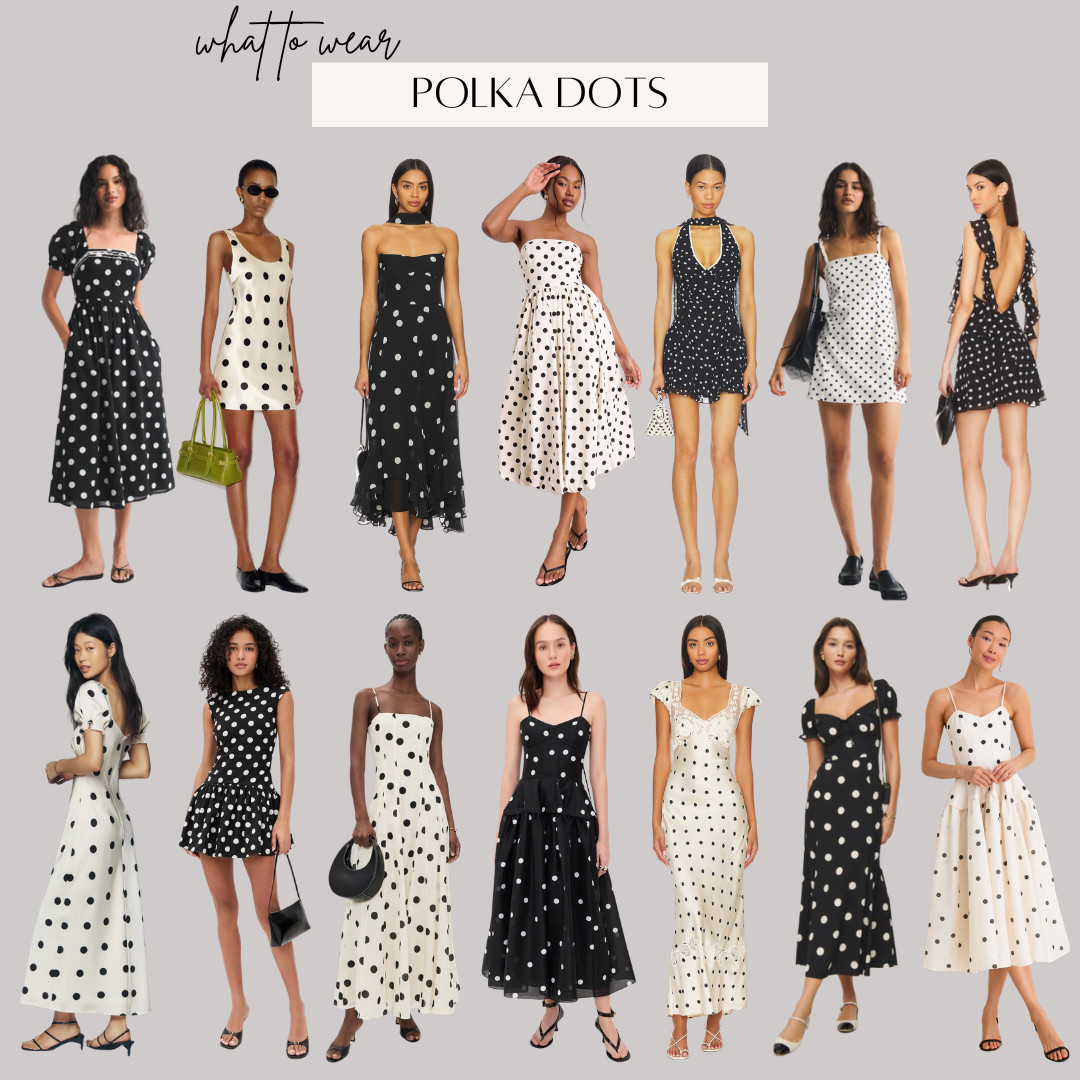 Trending: Polka Dots 

 

#LTKgrwm #LTKootd #LTKTravel