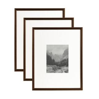Kate and Laurel Adlynn 16 in. x 20 in. Bronze Picture Frame (Set of 3) 228313 - The Home Depot | The Home Depot