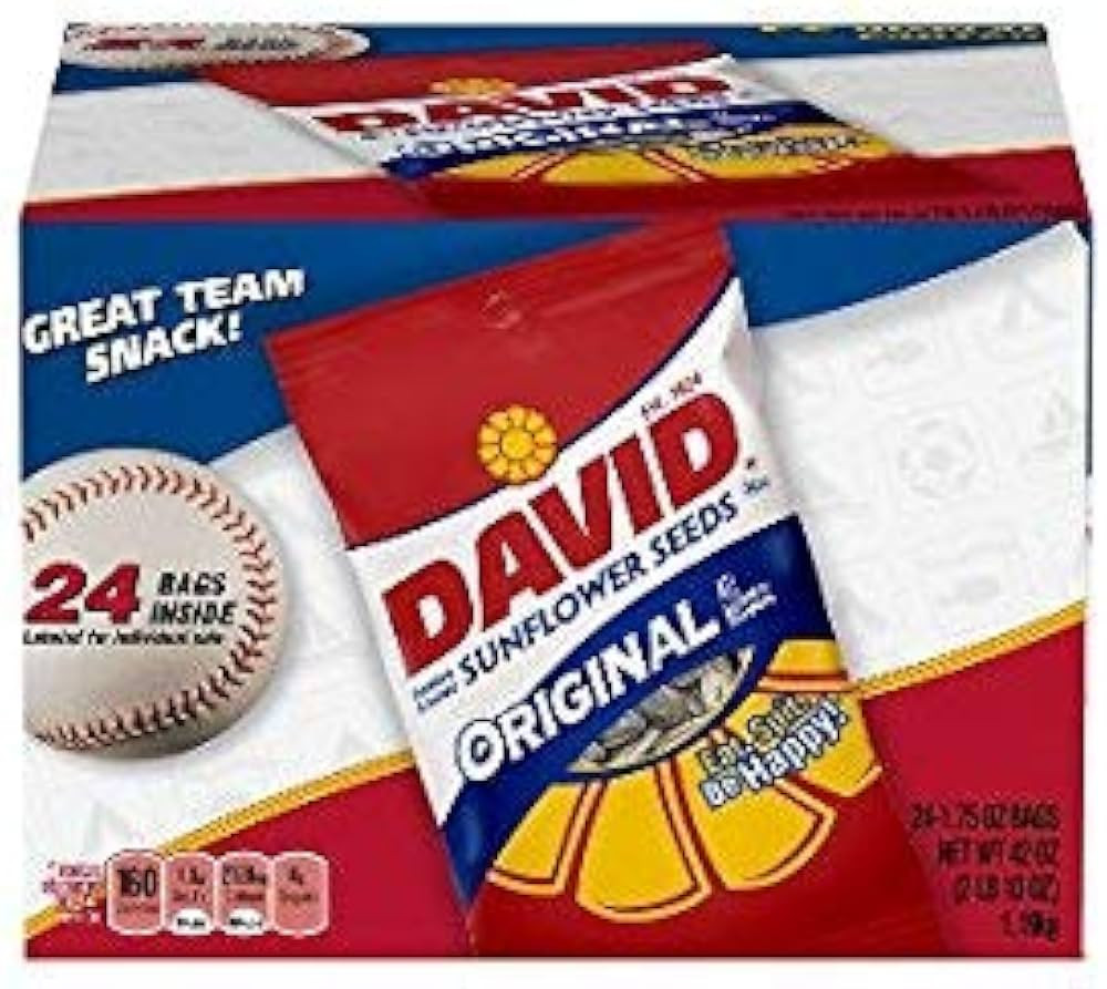 David Original Sunflower Seeds [24CT Box] | Amazon (US)