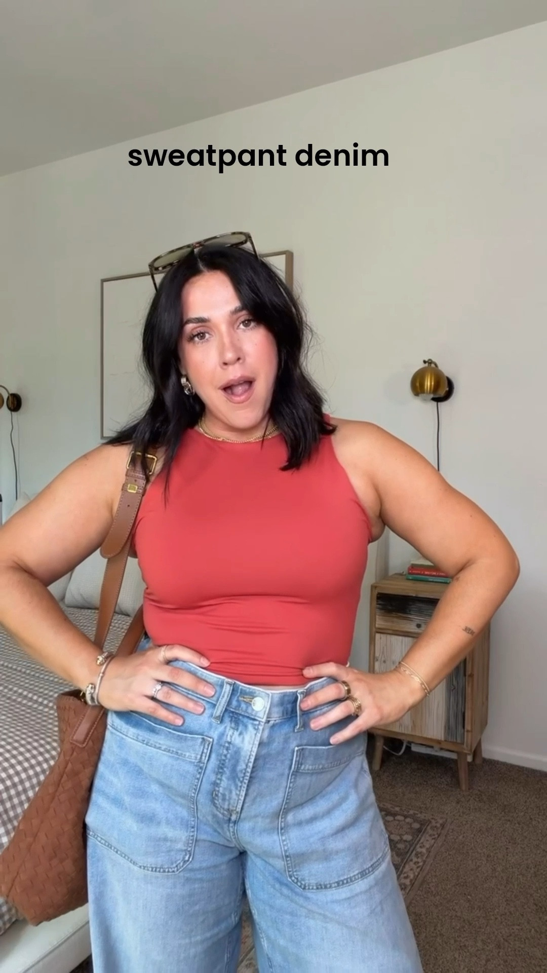 These jeans are incredible. They're lived in, so comfy you feel like you're wearing sweats. A splurge but well worth it, a closet staple you'll have forever.  I’m around 5’4.5 and 5’5 ish and I did a large petite but could probably do a medium too! 

#LTKootd #LTKSeasonal #LTKMidsize