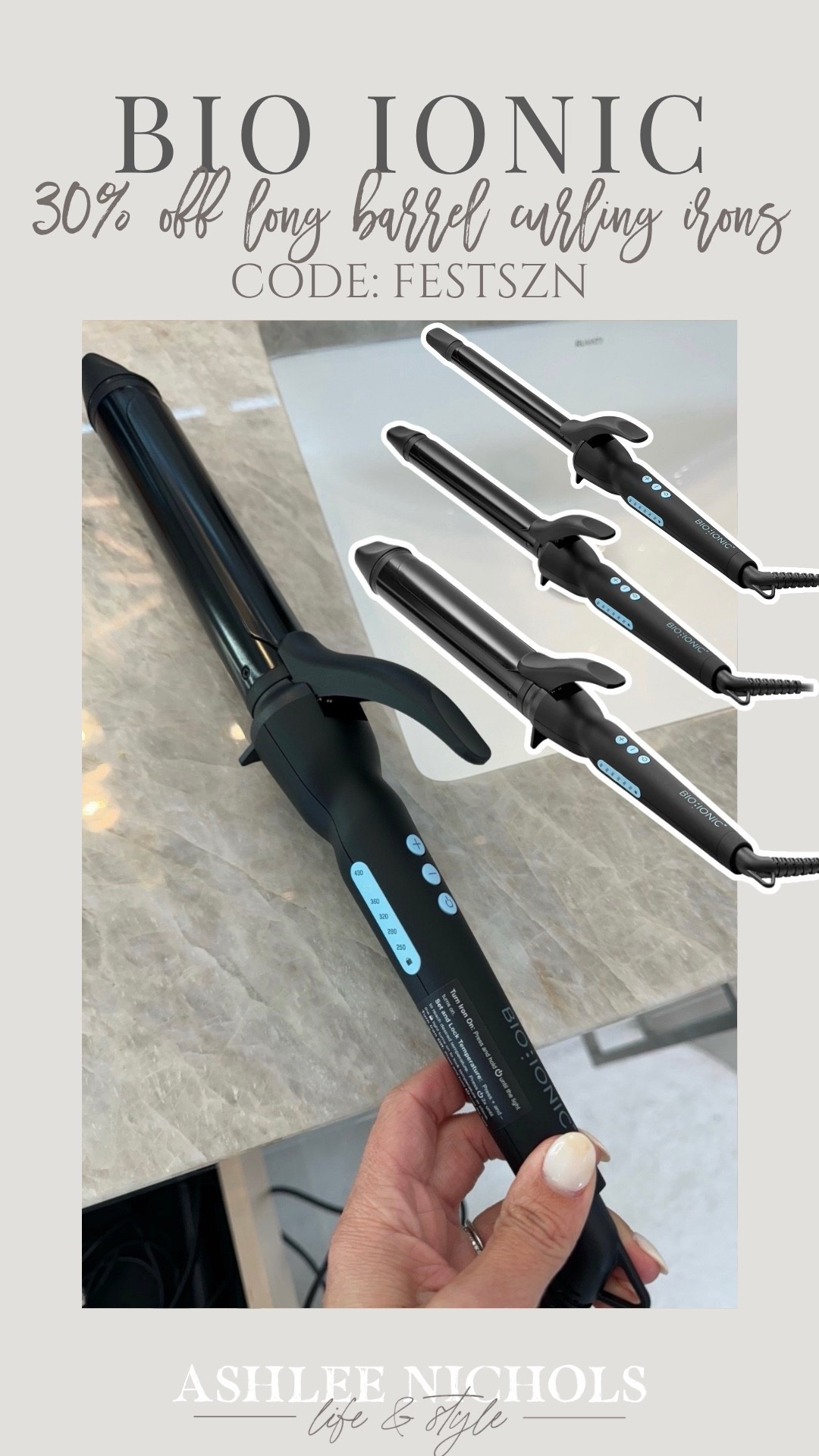 30% off my long barrel curling iron with code: FESTSZN



#LTKSaleAlert #LTKBeauty