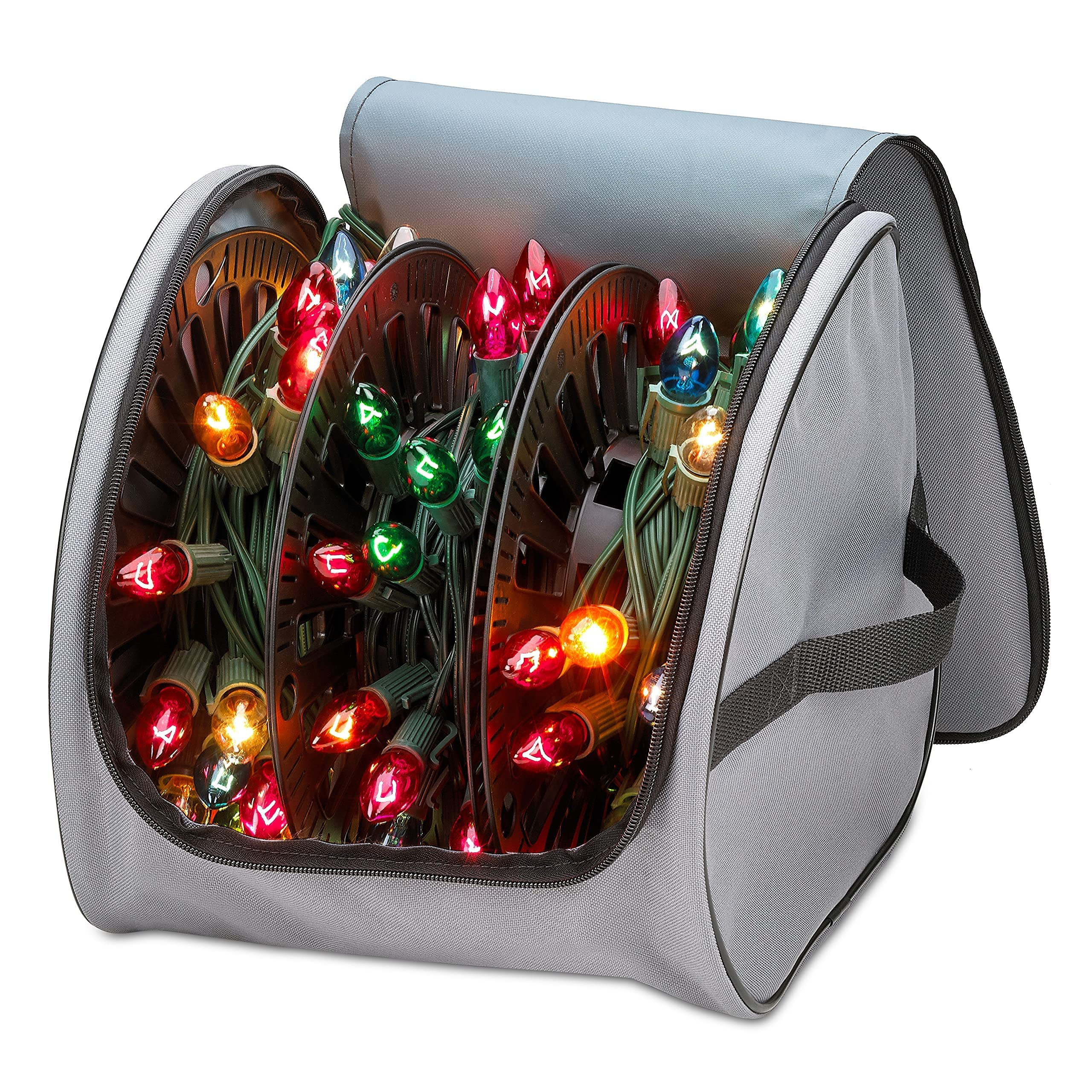 Premium Christmas Light Storage Bag – Heavy-Duty 600D Tear-Proof Material with Reinforced Handl... | Amazon (US)