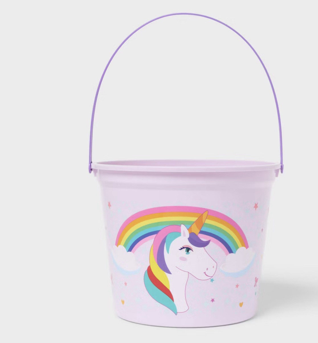 Charming unicorn bucket perfect for Easter fun
Features a delightful lavender hue
Crafted from durable, recycled plastic
Ideal for decorative use or storage
Measures approximately 7.64" x 9.45" x 9.72"
Description
Add a touch of whimsy to your Easter Plastic Printed Unicorn Bucket - Spritz™. Crafted from post-consumer recycled plastic, this lavender bucket is perfect for holding treats or small gifts. Its round shape and generous size make it a practical choice for Easter egg hunts or as a decorative piece. The charming unicorn print adds a playful element, making it a delightful addition to your holiday festivities.

Spritz™: Pops of joy that make the moment™@Target 

#LTKU #LTKFestival #LTKSaleAlert