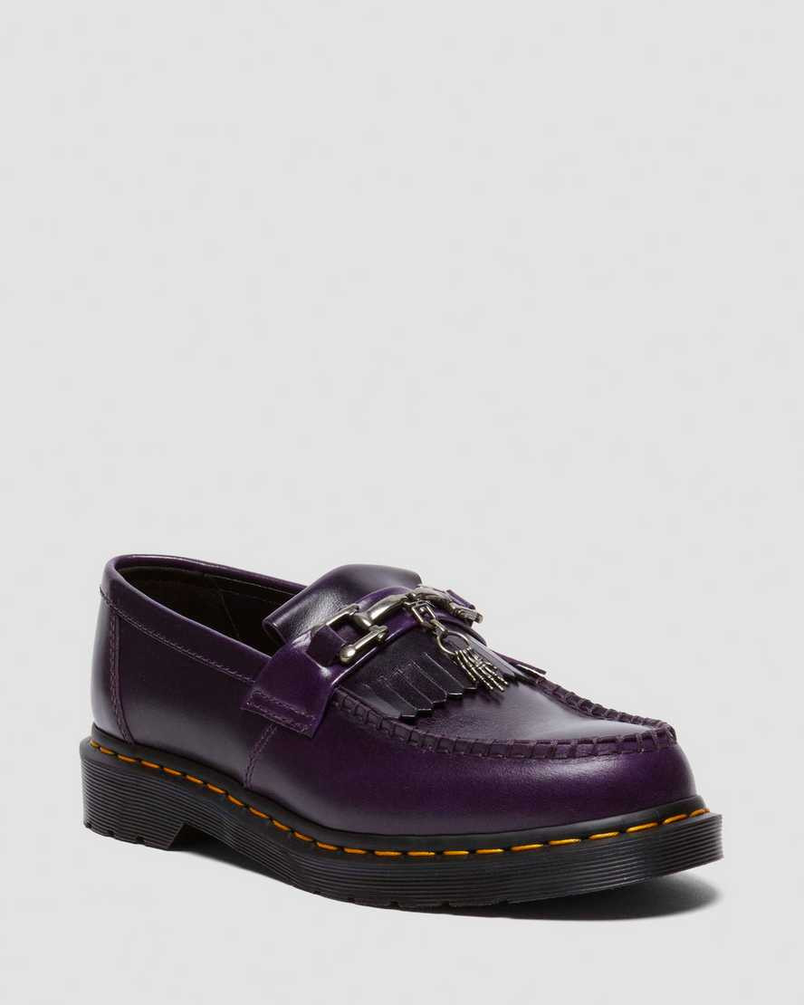 Adrian Snaffle Bone Charm Tassel Loafers | Dr. Martens