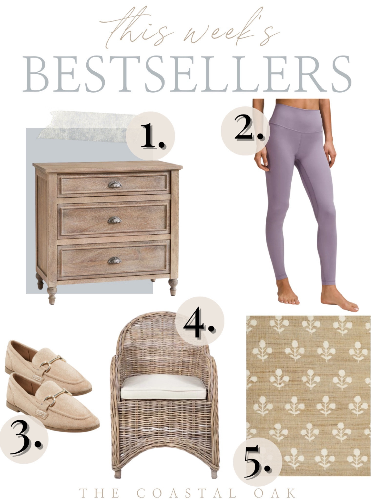 This week’s bestsellers! 


#LTKstyletip #LTKshoecrush #LTKhome