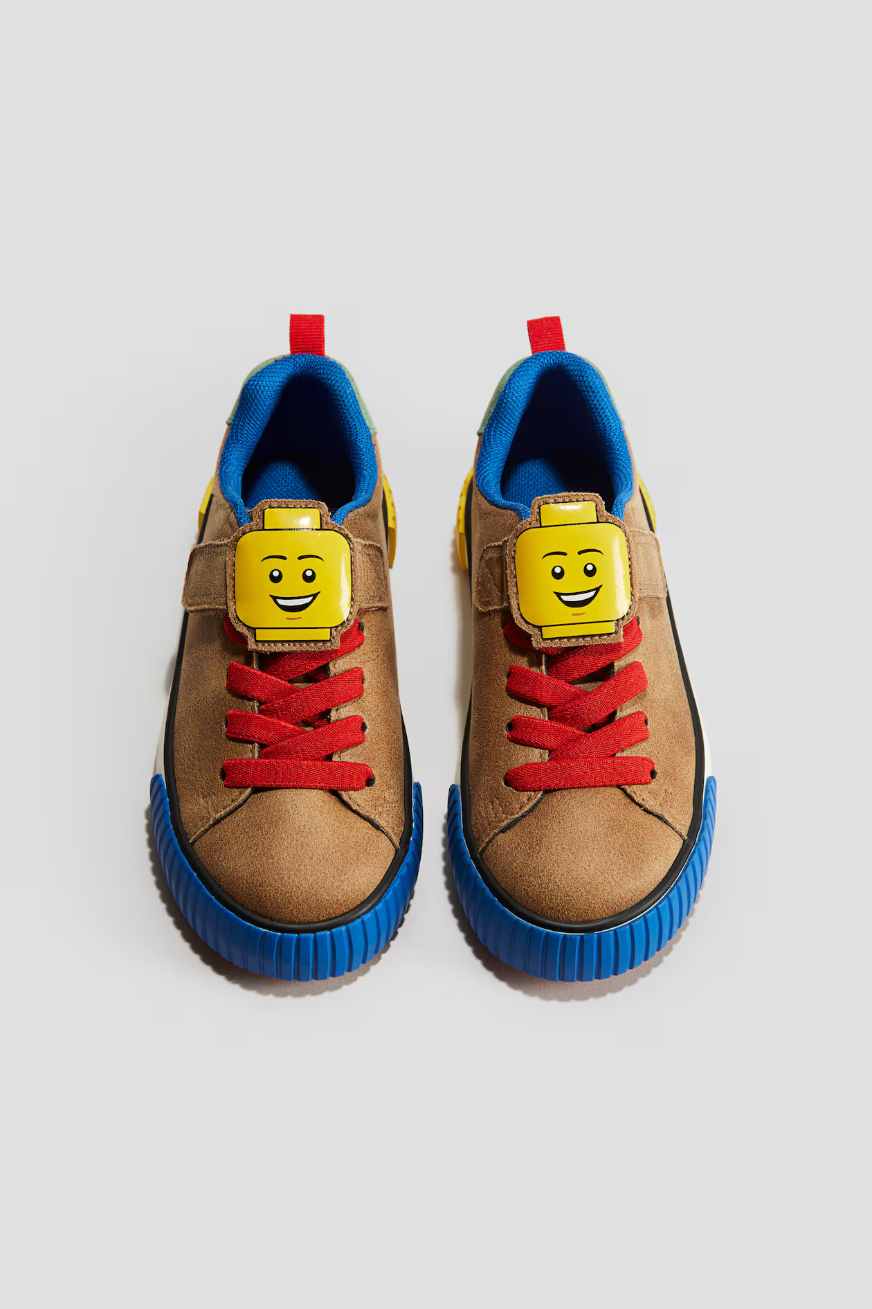 Printed Sneakers - Brown/LEGO - Kids | H&M US | H&M (US + CA)