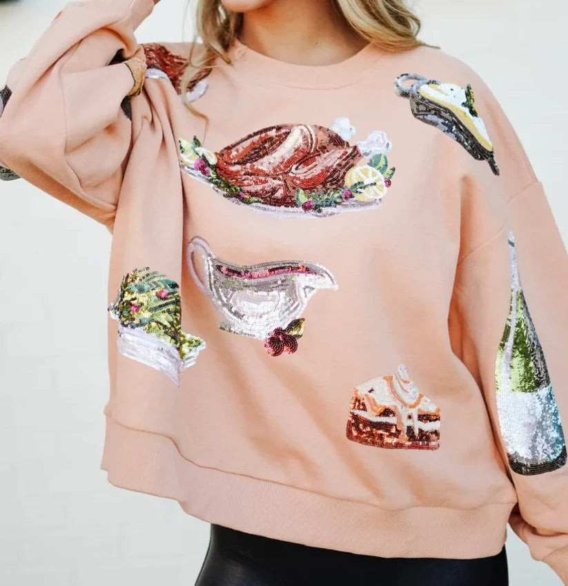 Queen of Turkey Sweatshirt | Teggy French