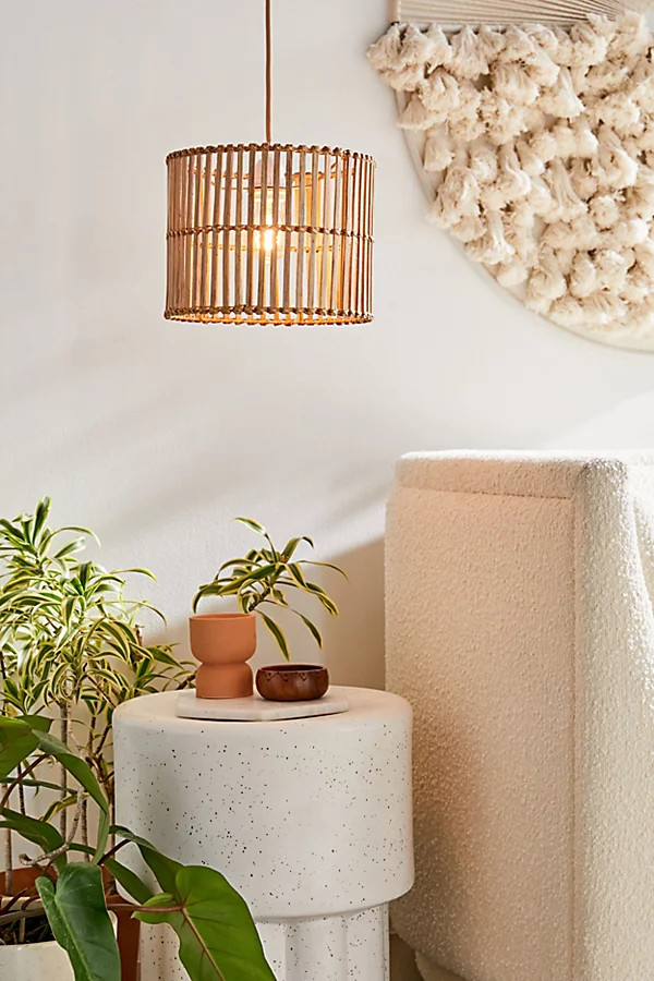 Rattan Lamp Shade | Urban Outfitters (US and RoW)