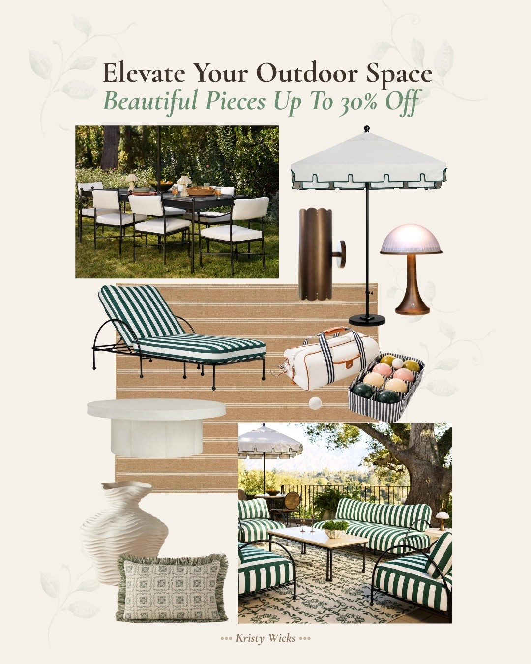 Beautiful  pieces that will elevate your outdoor living experience! 
Up to 30% off!

#LTKSeasonal #LTKHome