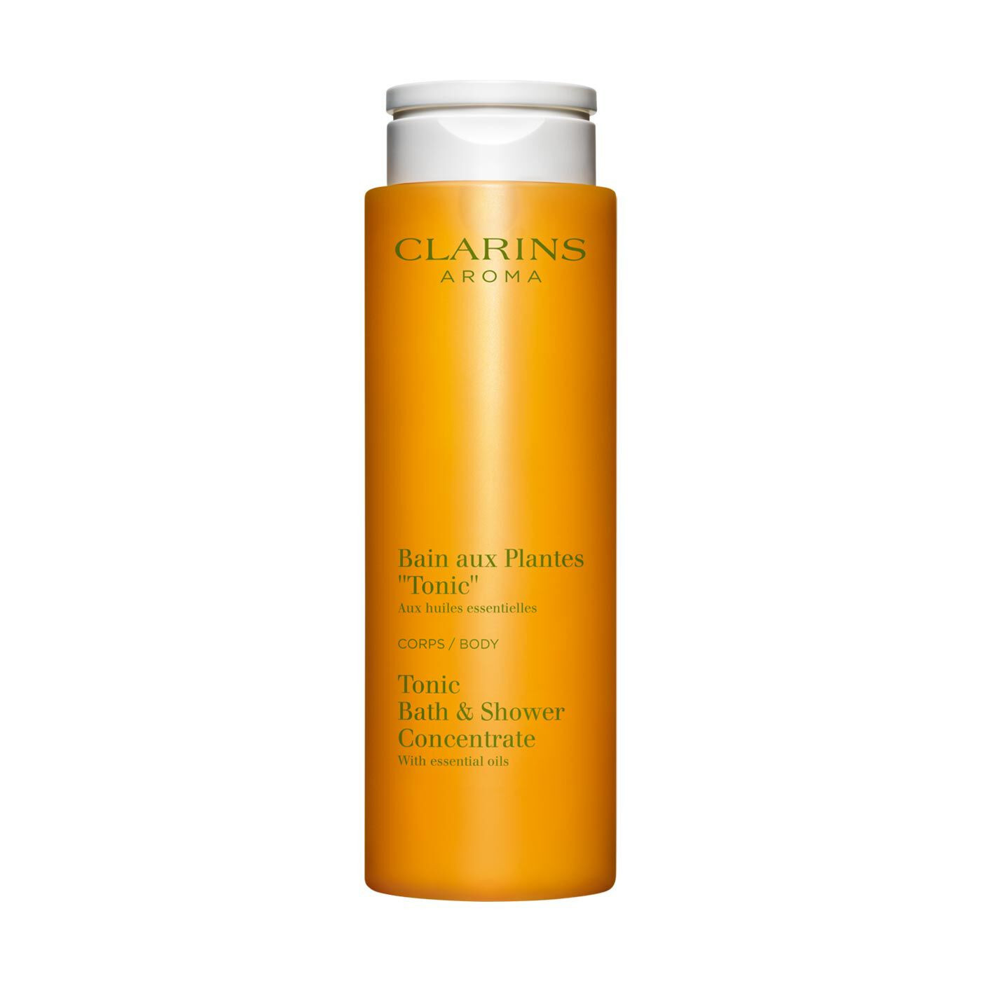 Clarins Tonic Bath and Shower Concentrate - Cleansing Gel Body Wash With Essential Oils 6.7 Oz. | Clarins USA