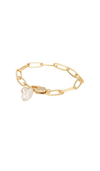 Pearl Bracelet in Gold | Revolve Clothing (Global)