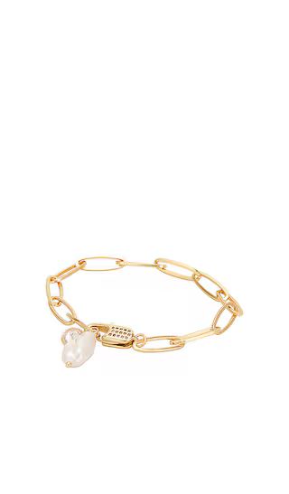 Pearl Bracelet in Gold | Revolve Clothing (Global)