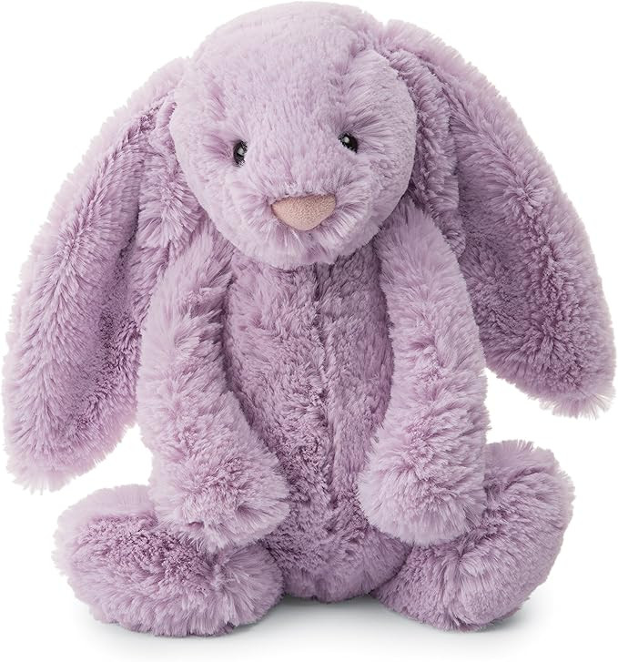 Jellycat Bashful Lilac Bunny Stuffed Animal, Medium, 12 inches | Amazon (US)