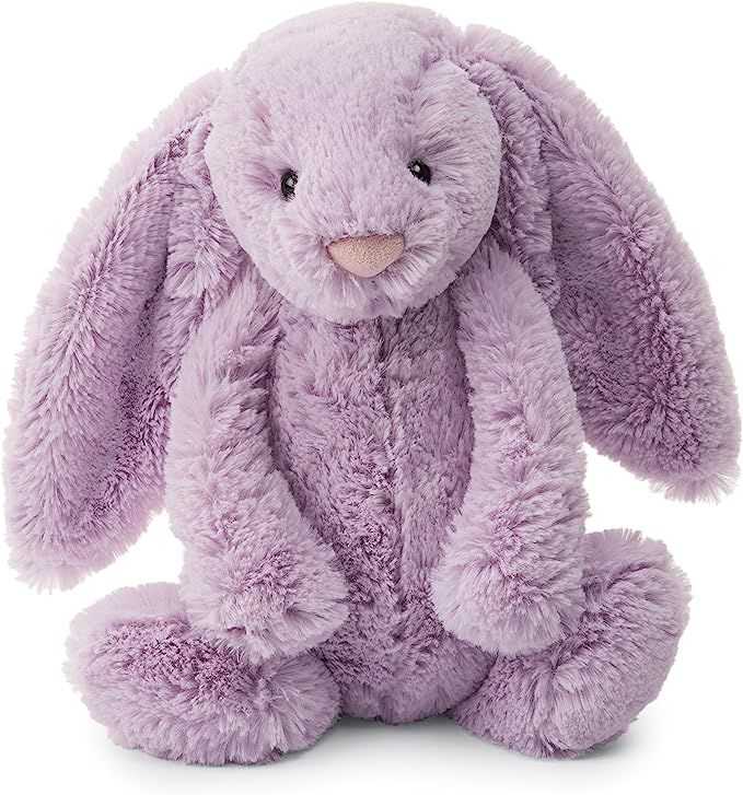 Jellycat Bashful Lilac Bunny Stuffed Animal, Medium, 12 inches | Amazon (US)