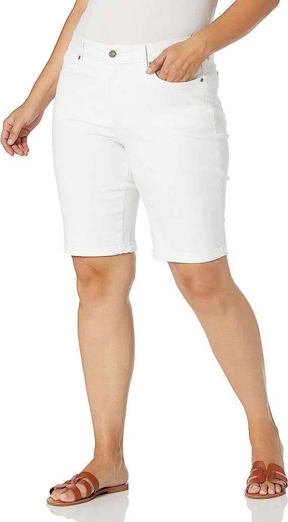 NYDJ Womens Plus Size Briella Roll Cuff Jean Short | Amazon (CA)