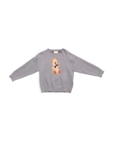 Toddler Boys Bear Sweater | Polyester/Nylon/Viscose | Marshalls