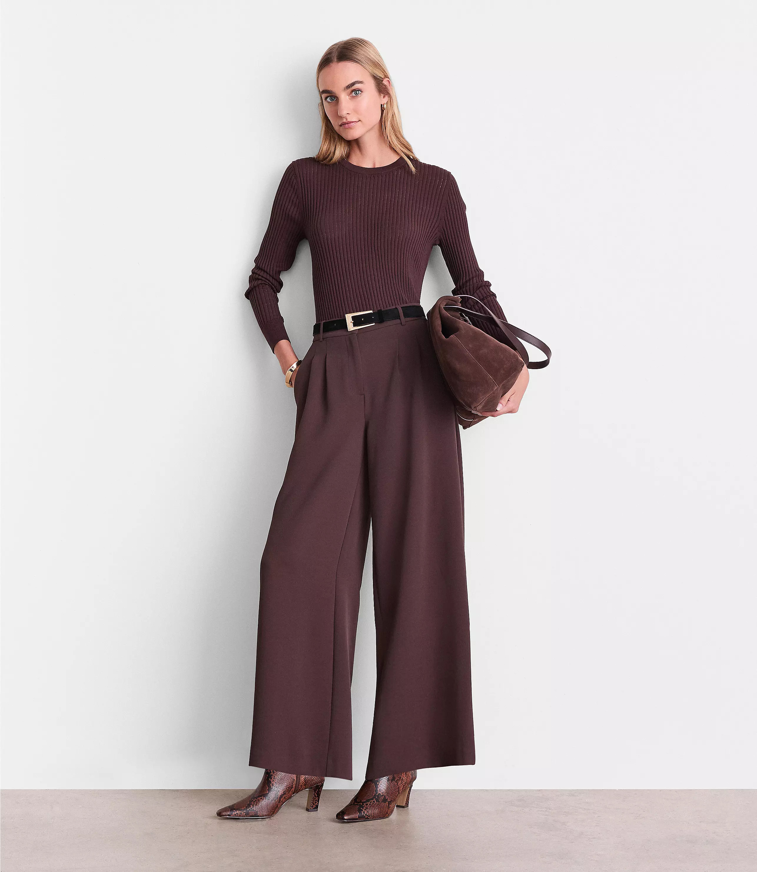 LOFT Versa Ribbed Sweater | LOFT