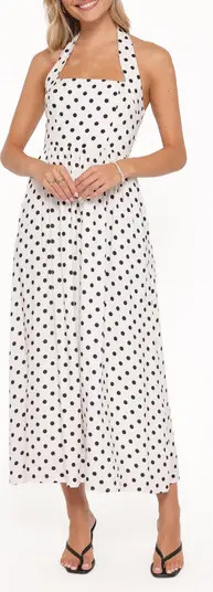 Petal & Pup Gemini Polka Dot Halter Dress | Nordstrom | Nordstrom