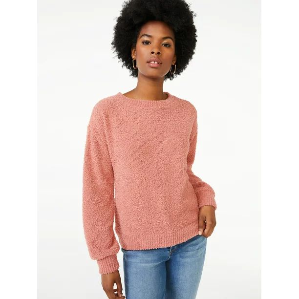 Scoop Women's Plush Sweatshirt - Walmart.com | Walmart (US)