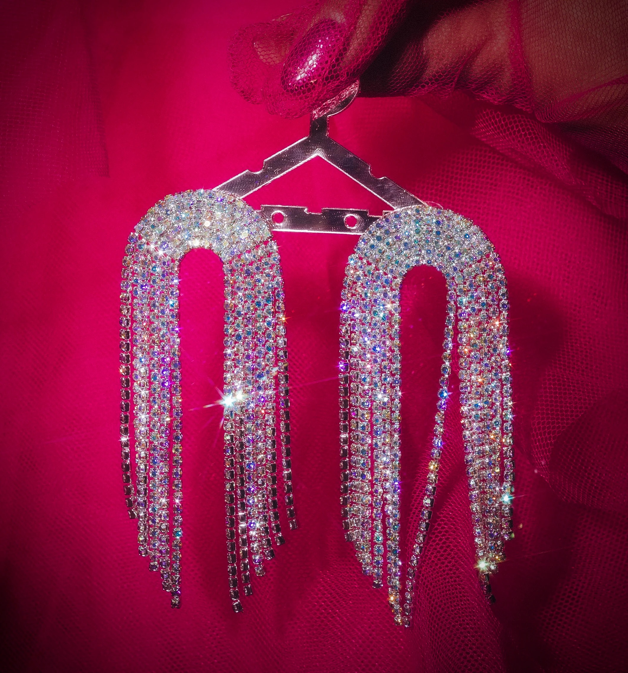 Silver Iridescent Rainbows | Feed Me Gems