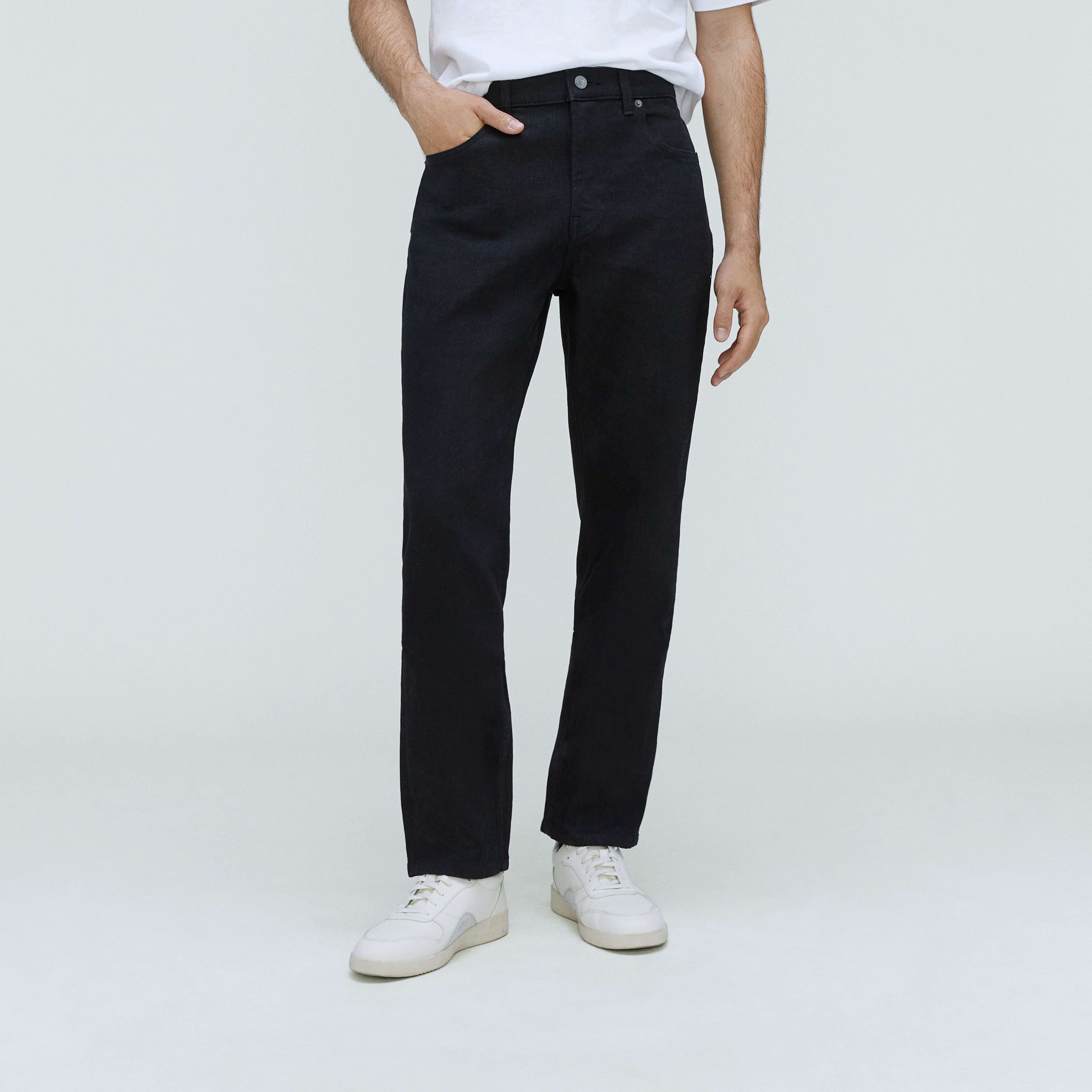 Men's Classic Straight Jean by Everlane in Black, Size 38x30 | Everlane