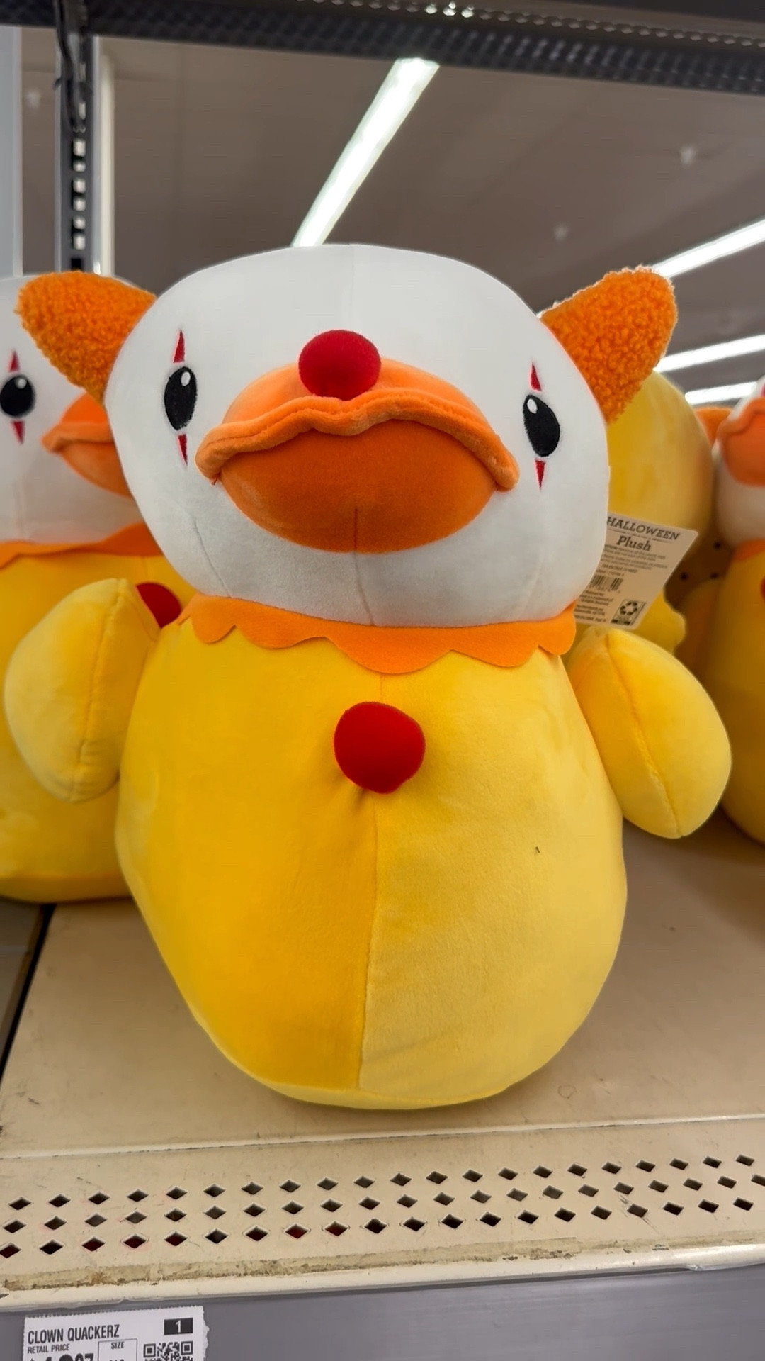 Clown Quackerz Duck Large Plush Toy, Halloween by Way To Celebrate #ClownQuackerz
#HalloweenDuck
#SpookyPlush
#CreepyCute
#WayToCelebrate
#HalloweenDecorIdeas
#SpookySeasonVibes
#HalloweenPlush
#CreepyDuck
#HauntedCute
#SpookyStyle
#HalloweenObsession
#HalloweenDecorInspo
#SpookyDecorFinds
#Halloween2025
#CreepyPlushToy
#HauntedHouseVibes
#LTKFinds
#LTKHalloween
#SpookyHomeDecor


#LTKKids #LTKSeasonal #LTKHome