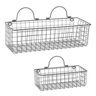DII® Wire Wall Basket Set in Gray | Michaels® | Michaels Stores