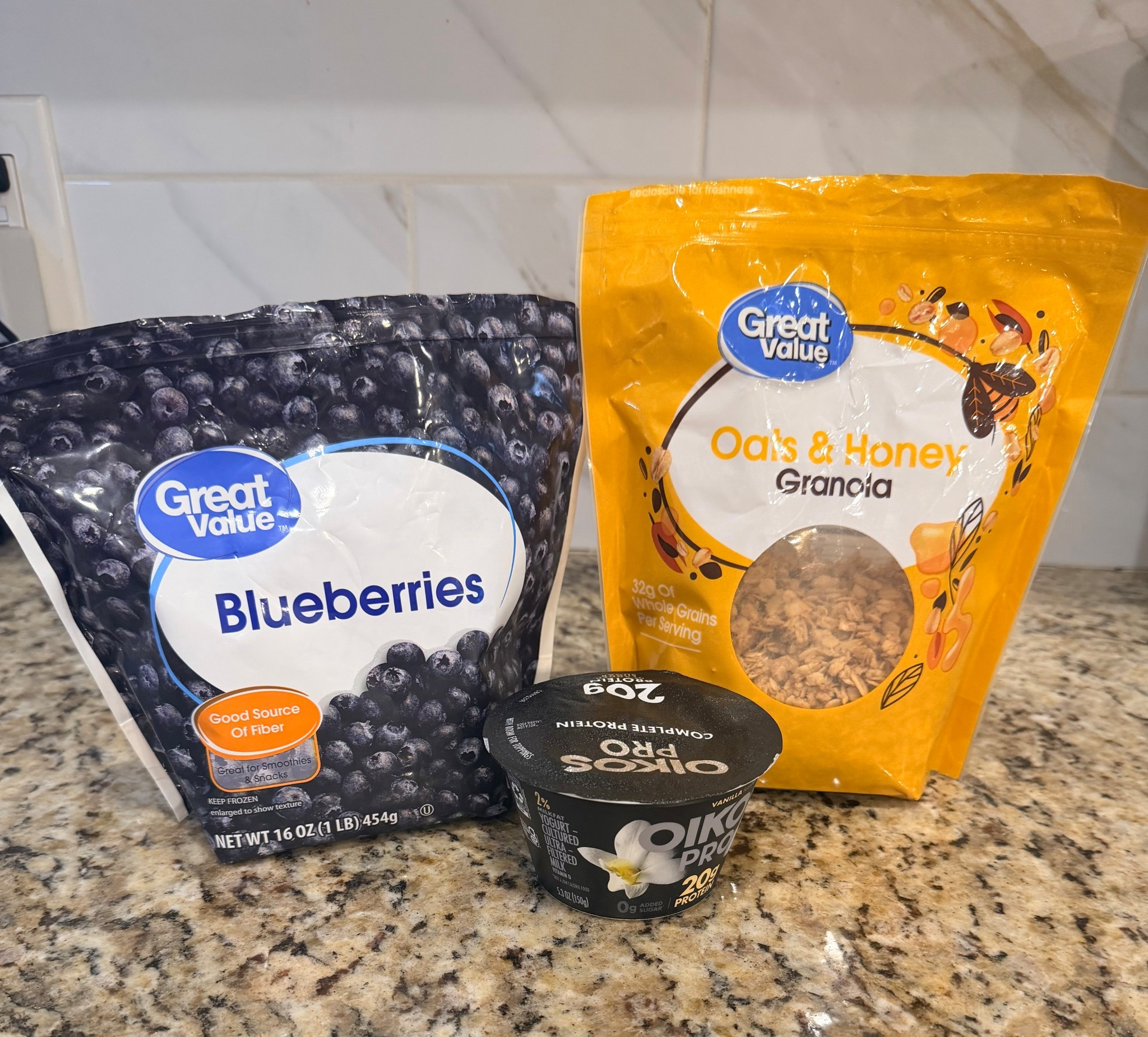 Quick breakfast on the go 