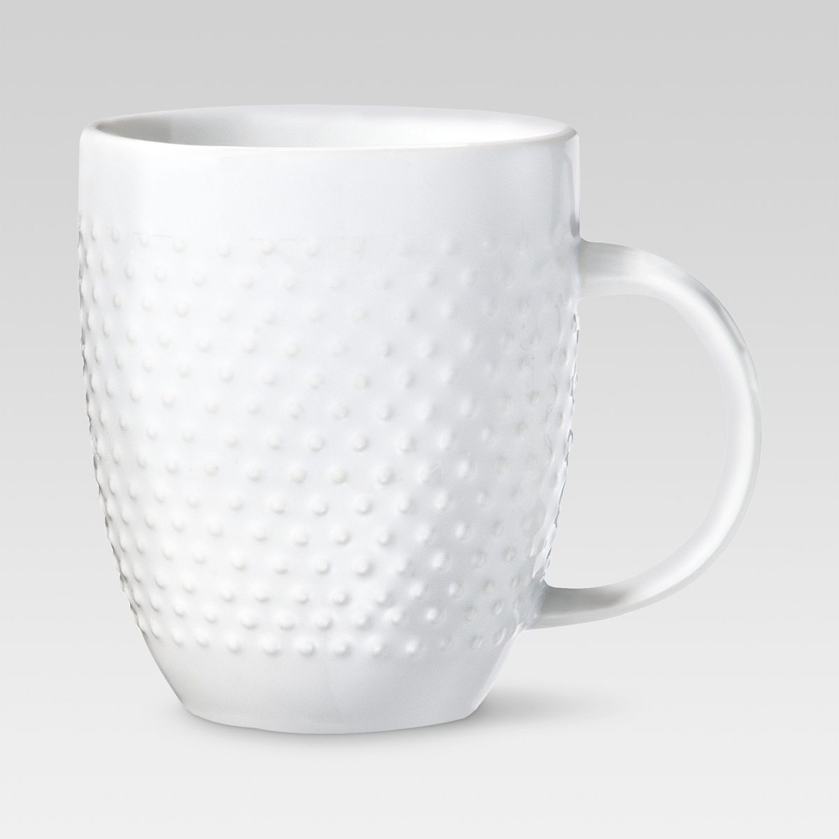 Beaded Porcelain Coffee Mug 15oz - White - Threshold™ | Target