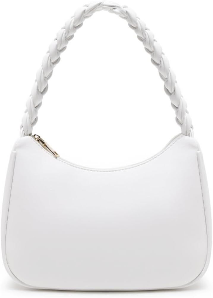 CYHTWSDJ Shoulder Bags for Women, Cute Hobo Tote Handbag Mini Clutch Purse with Zipper Closure | Amazon (US)