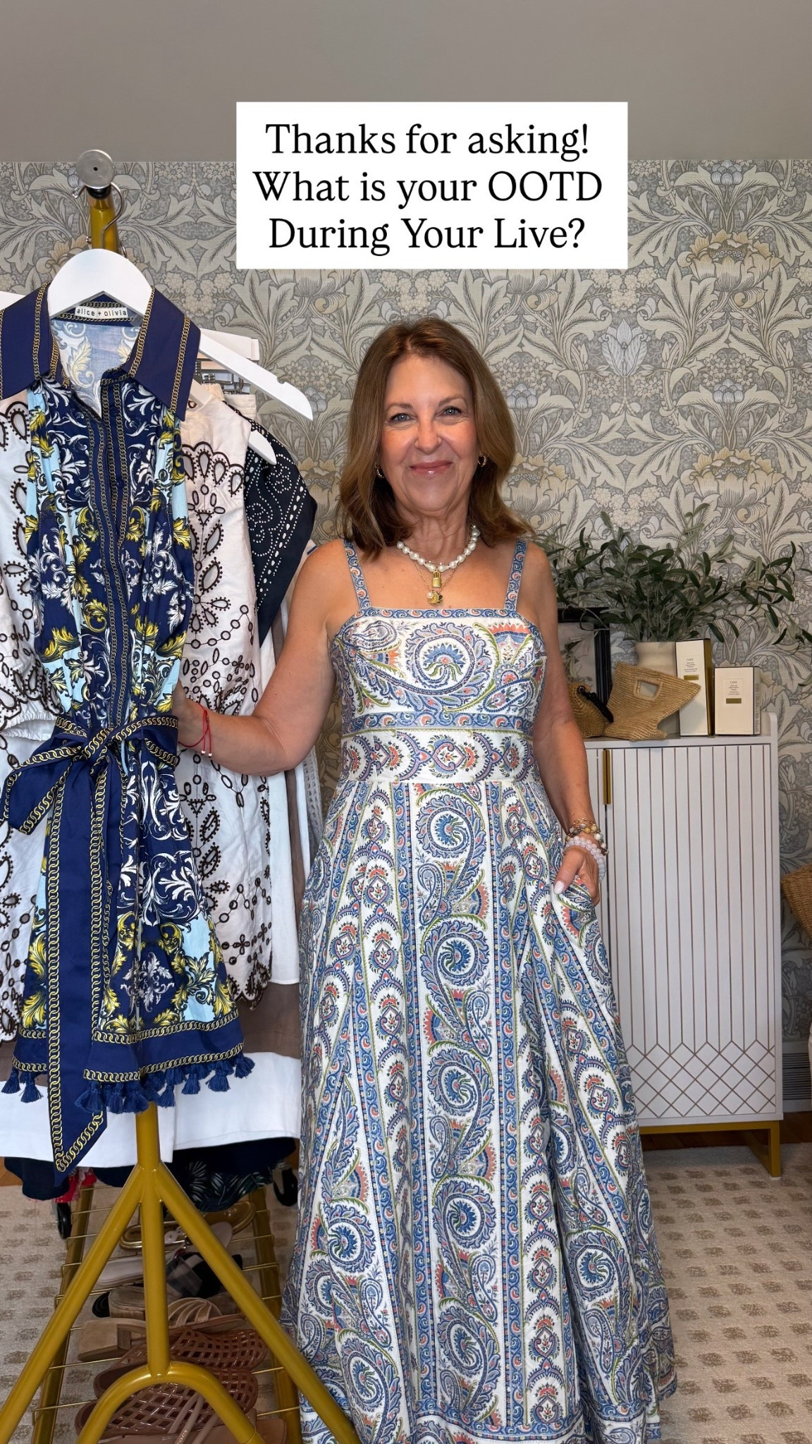 Ootd
This dress is by Hillhouse. It's adorable, and the fabric and styling are so nice.  It runs small, so if between sizes, size up

My shoes are sold out but I linked a similar pair from Dolce Vita. 

My necklace is from Monuca Vinader and J.Crew. 

I'm 5’2 and wear a size Xs/s.

@J.Crew 

#LTKMothersDay #LTKOver40 #LTKPetite