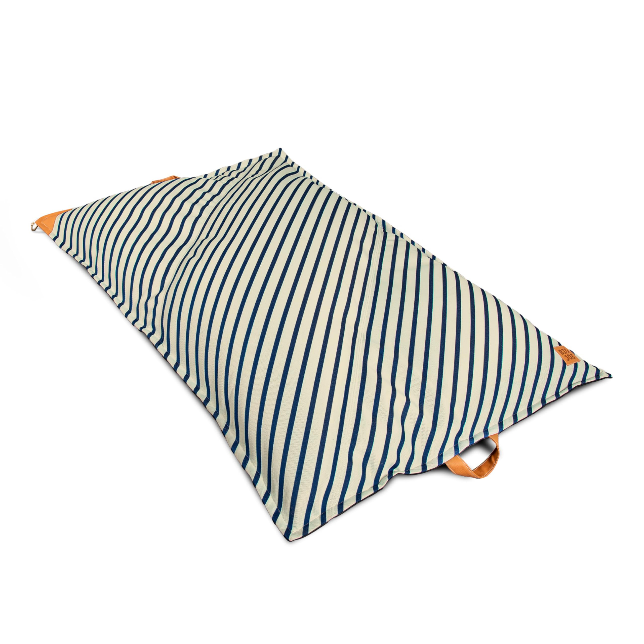 Big Joe Lux Lagoon Lounger Pool Float, Navy and Ivory Cape Stripe, Premier Mesh, Durable UV Prote... | Amazon (US)
