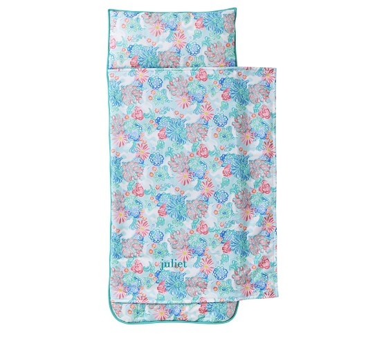 Mackenzie Lilly Pulitzer Unicorns in Bloom Nap Mat | Pottery Barn Kids