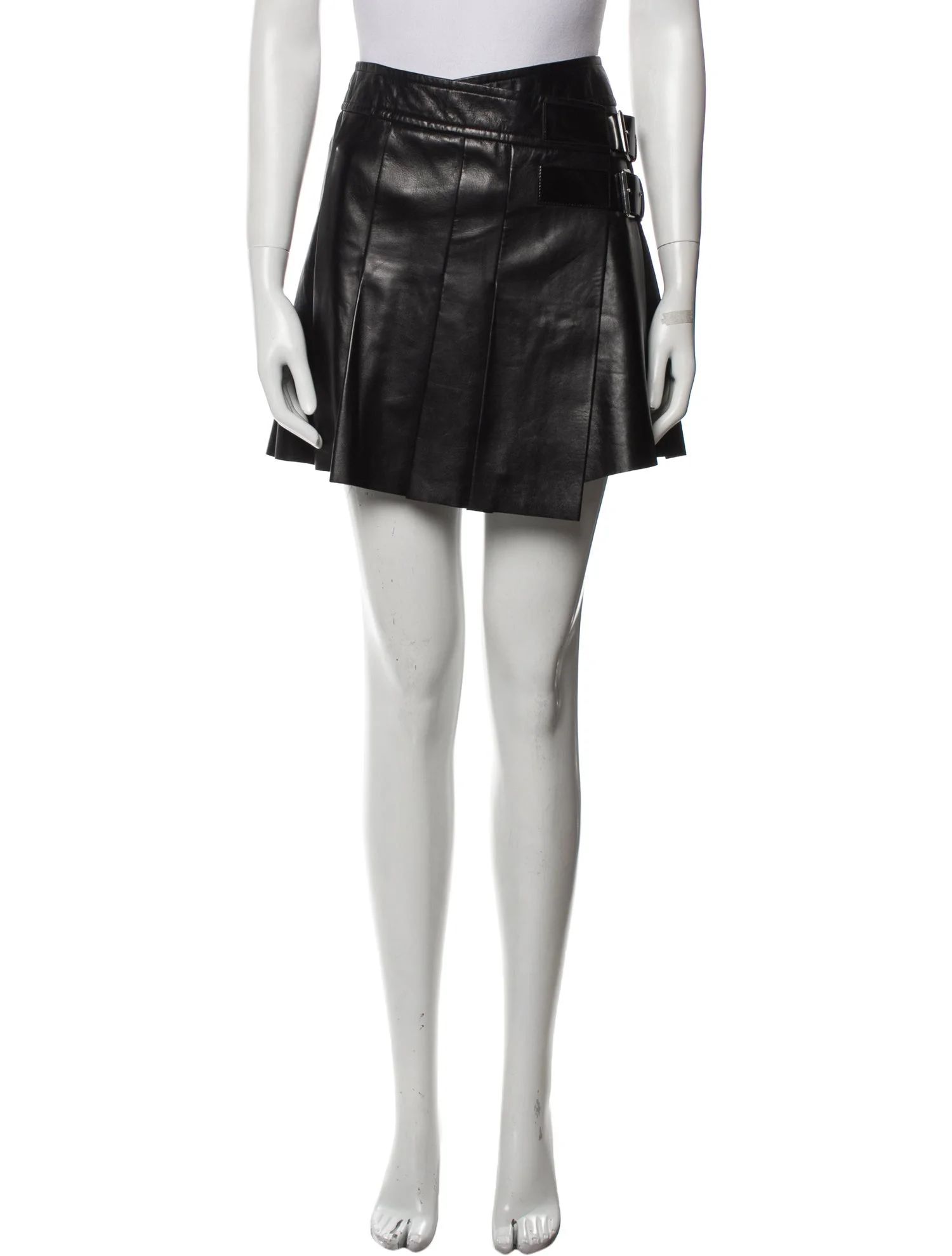 Helmut Lang Lamb Leather Skirt | The RealReal