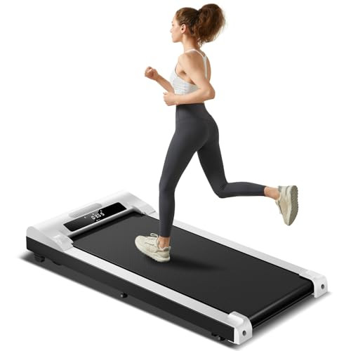 UMAY Fitness P1 Walking Pad, Under Desk Treadmill for Home and Office, Ultra Quiet 2.5 HP Brushless, Portable Walking Treadmill | Amazon (US)