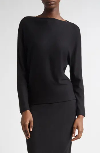 Vince Dolman Sleeve Sweater in Black at Nordstrom Rack, Size Medium | Nordstrom Rack
