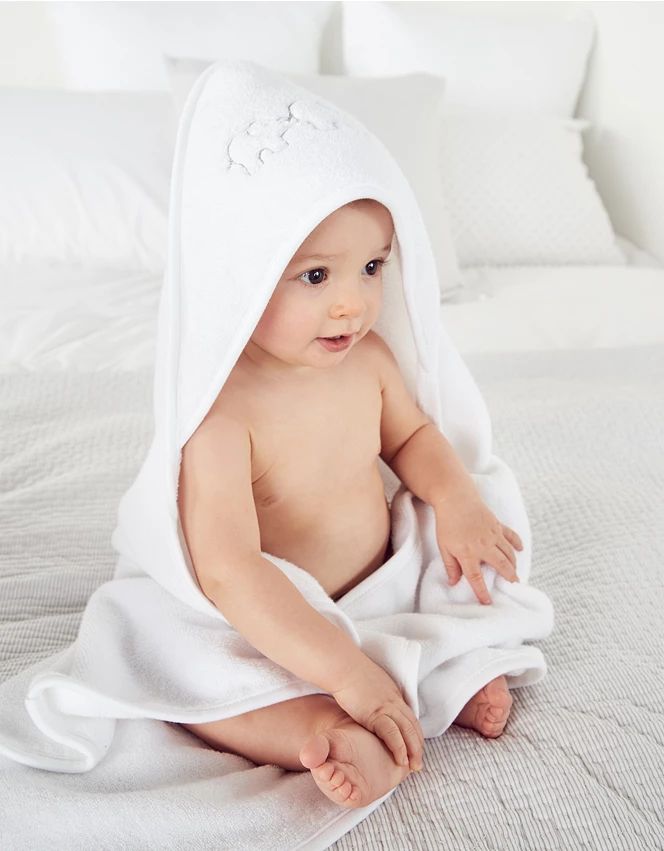 Elephant Hooded Baby Towel
    
            
    
    
    
    
    
            
            22... | The White Company (UK)