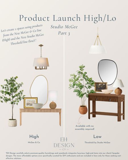 Another great high/low for ya! Two price points, one designer. 

*This is for the DIYer at heart that wants to incorporate these products themselves 



#LTKstyletip #LTKhome